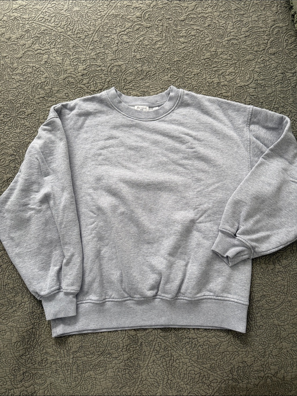 The Group Artizia Crewneck Sweatshirt - Light Gray Size M